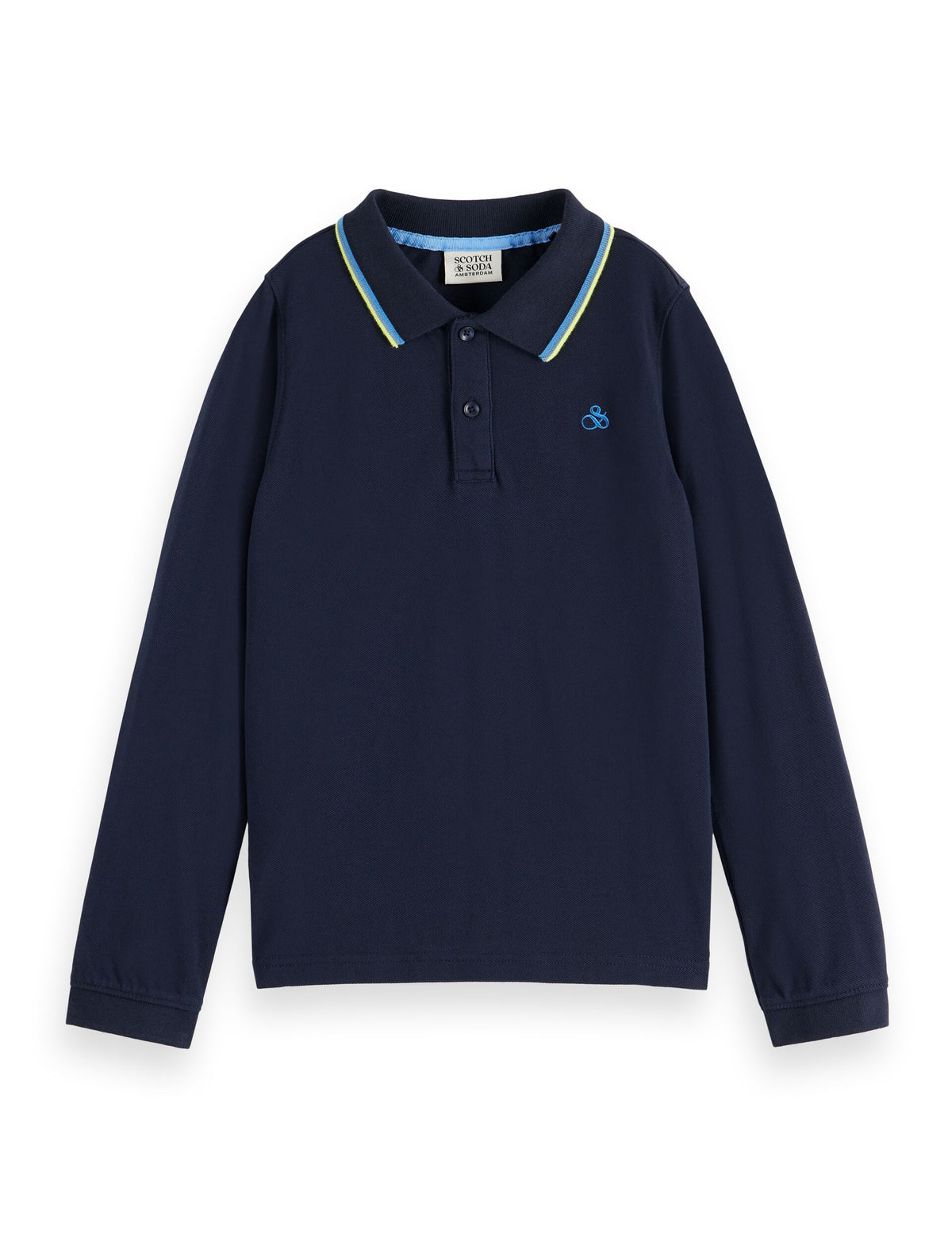 SCOTCH & SODA L/S PIQUE POLO