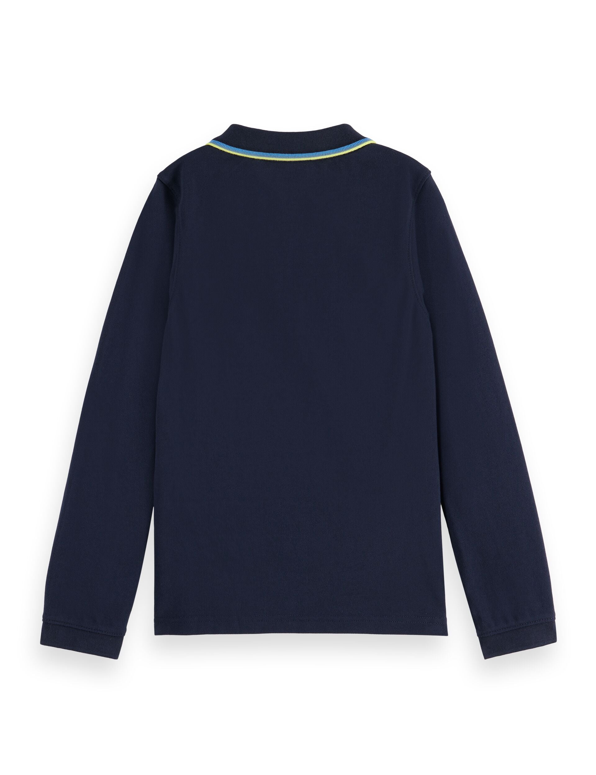 SCOTCH & SODA L/S PIQUE POLO