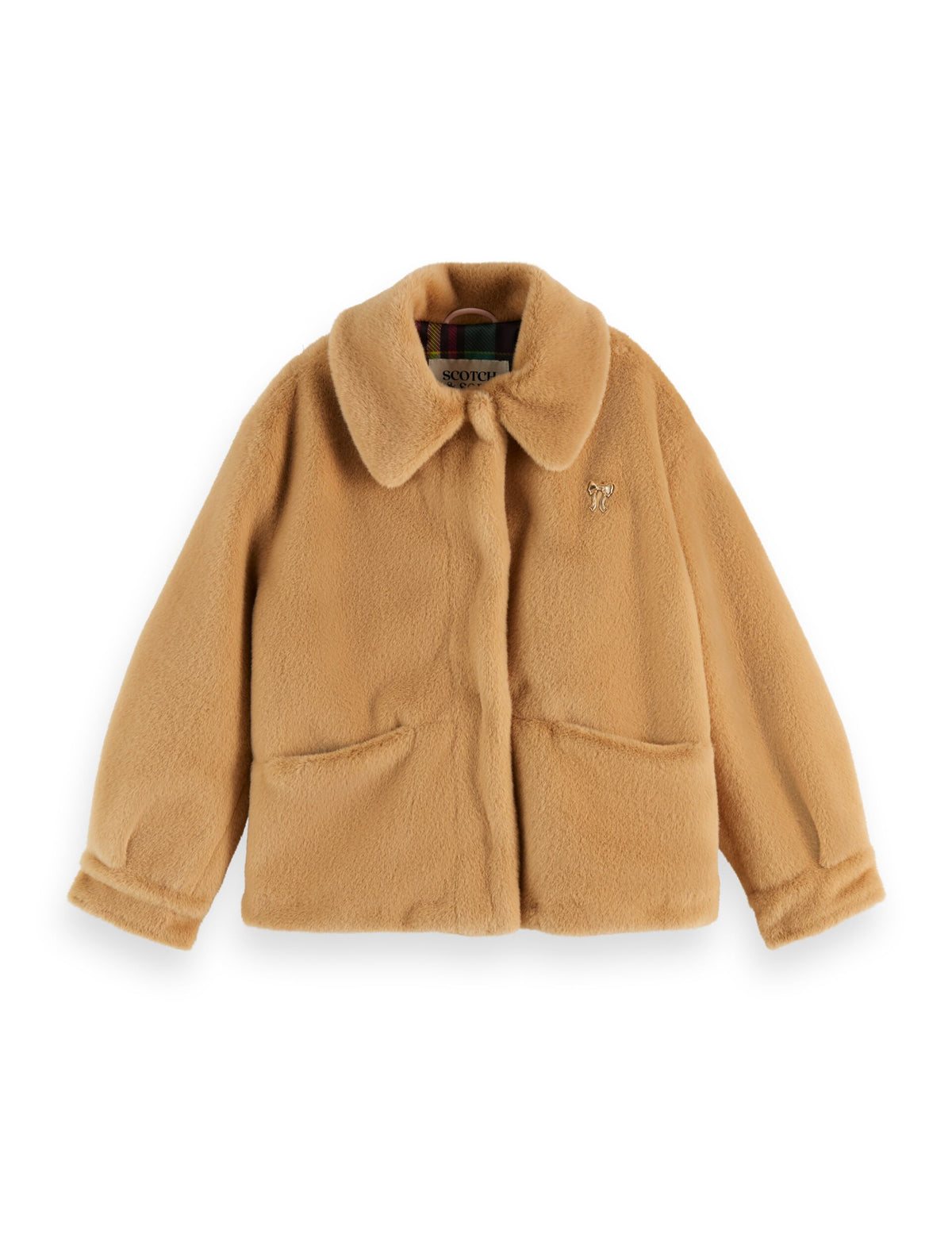 SCOTCH & SODA FAUX FUR JACKET
