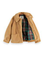 SCOTCH & SODA FAUX FUR JACKET