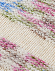 SCOTCH & SODA RAINBOW YARN STRIPED SWEATER