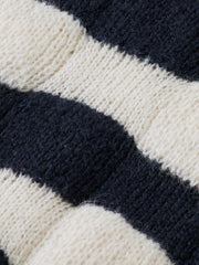 SCOTCH & SODA CHUNKY FIT STRIPED PULLOVER SWEATER