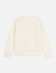 SCOTCH & SODA EMBROIDERED FLOWERS RELAXED FIT SWEATSHIRT