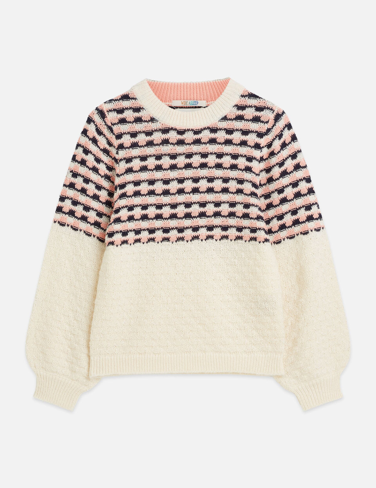SCOTCH & SODA COLOR BLOCK CREWNECK SWEATER