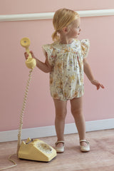 BELATI FLORAL RUFFLE ROMPER