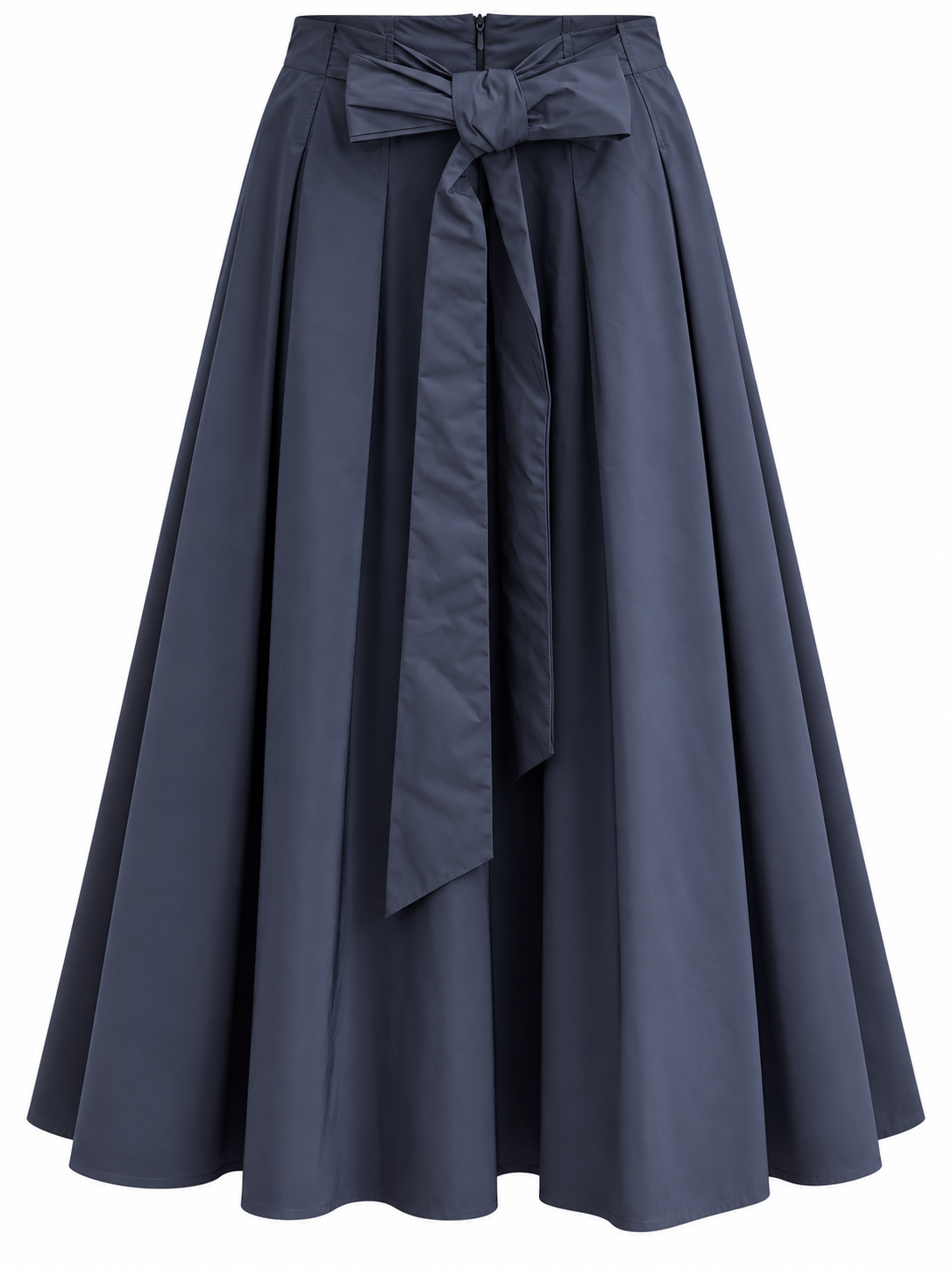 IPOSH TAFFETTA BOW FLARED MAXI SKIRT