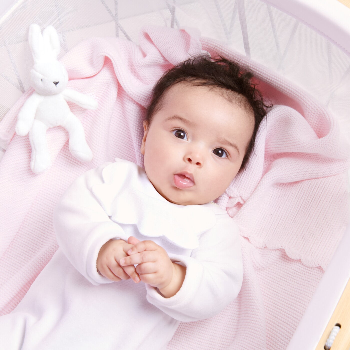 JACADI SCALLOPED BLANKET