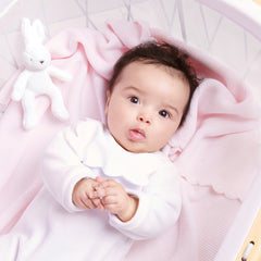 JACADI SCALLOPED BLANKET