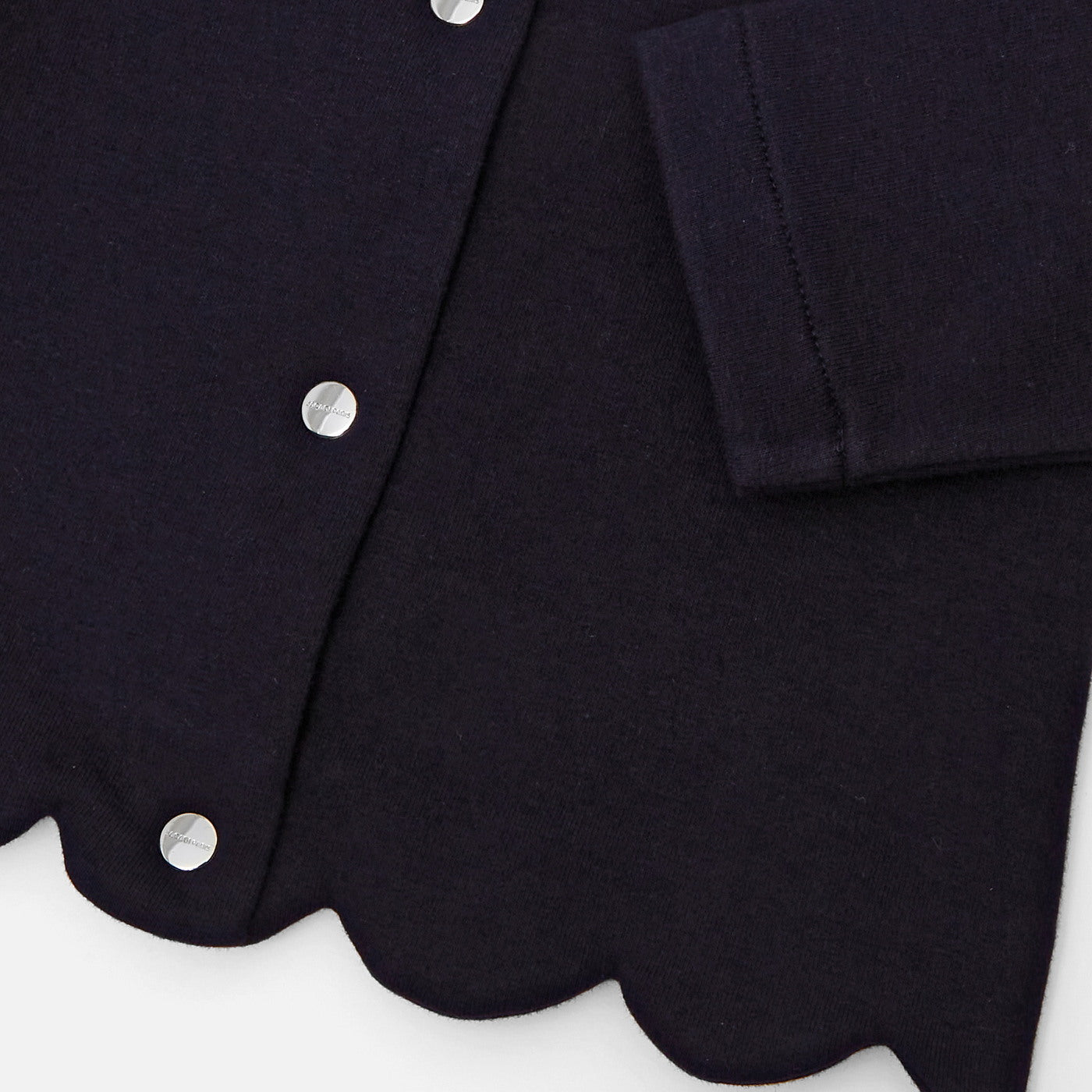 JACADI SCALLOPED CARDIGAN