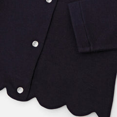 JACADI SCALLOPED CARDIGAN