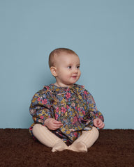 PAADE MODE 2PC PENELOPE FLOWER PRINT TOP WITH BLOOMERS SET
