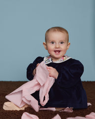 PAADE MODE 2PC HAVEN EMBROIDERED COLLAR TOP WITH BLOOMERS SET