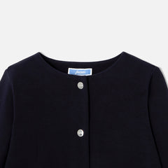 JACADI SCALLOPED CARDIGAN