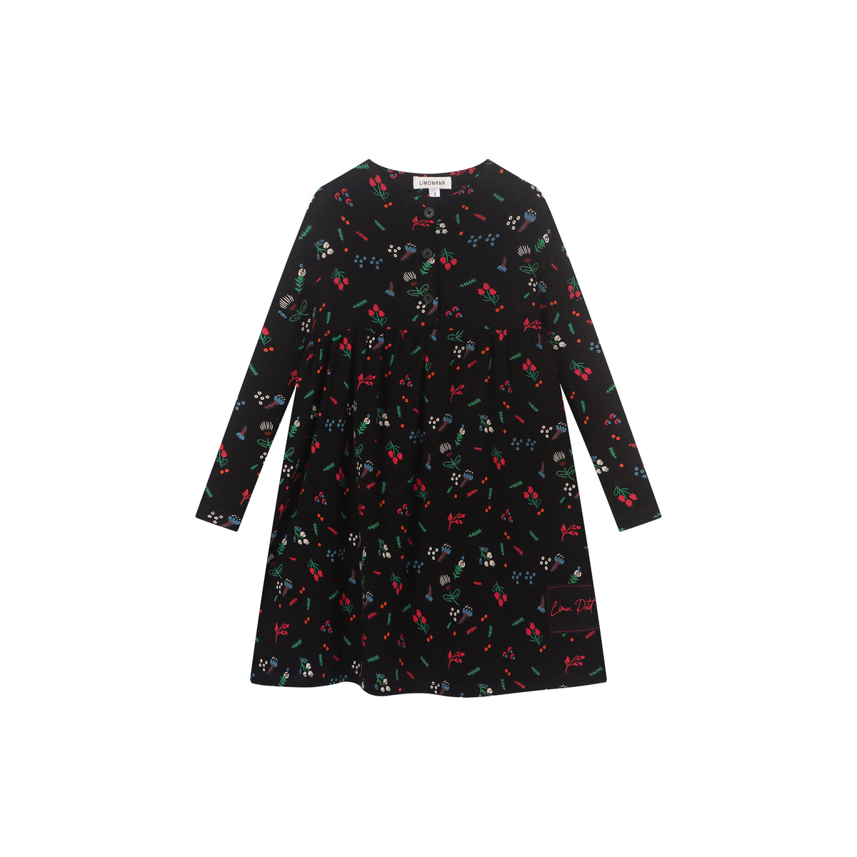 LIMONANA FLORAL PRINT DRESS