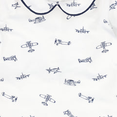 BEBE JOLEE PIPED PRINTED FOOTIE