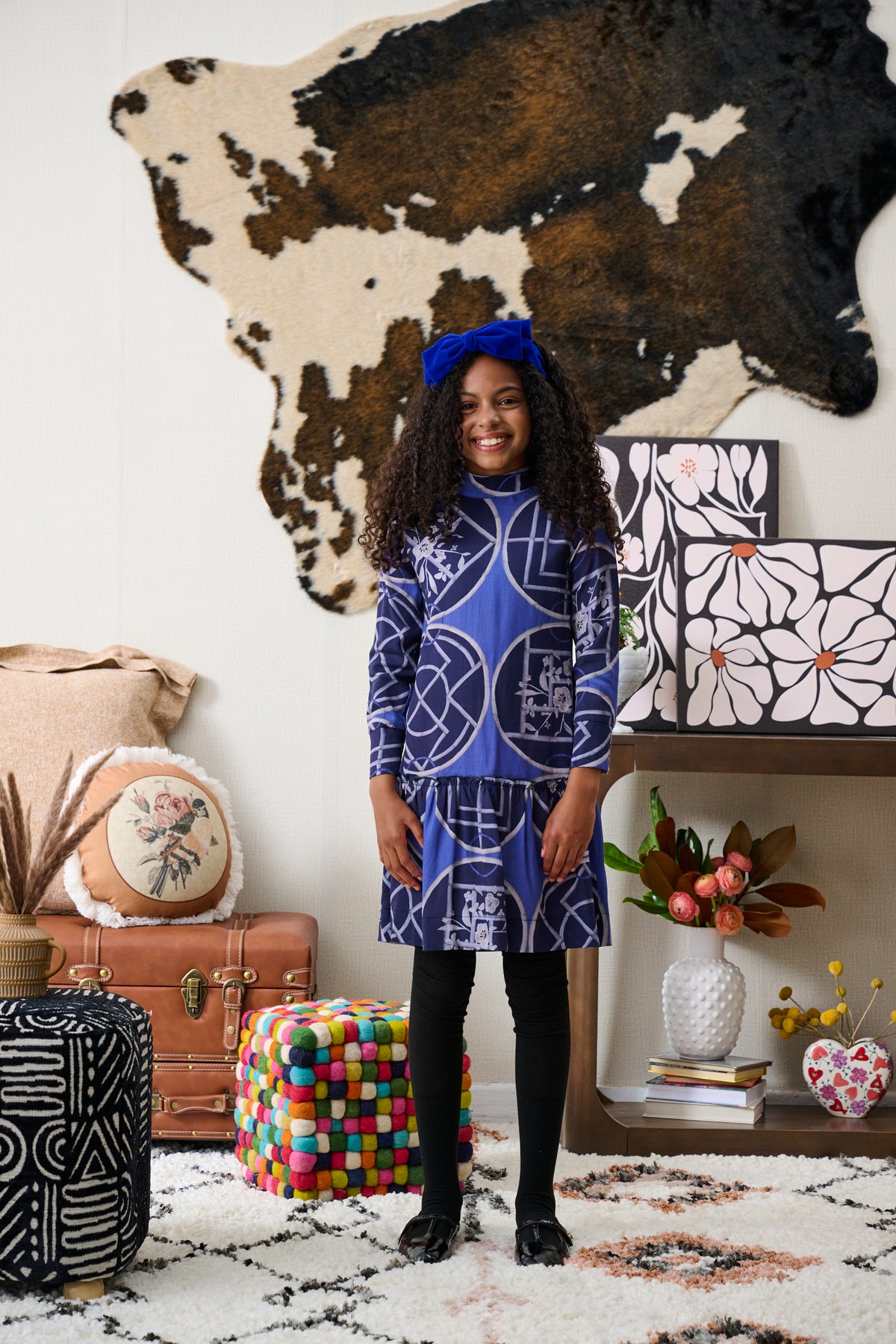 PORTER FLORAL DESIGN DRESS