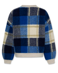 AO 76 VIOLETA BLAIR PLAID SWEATER