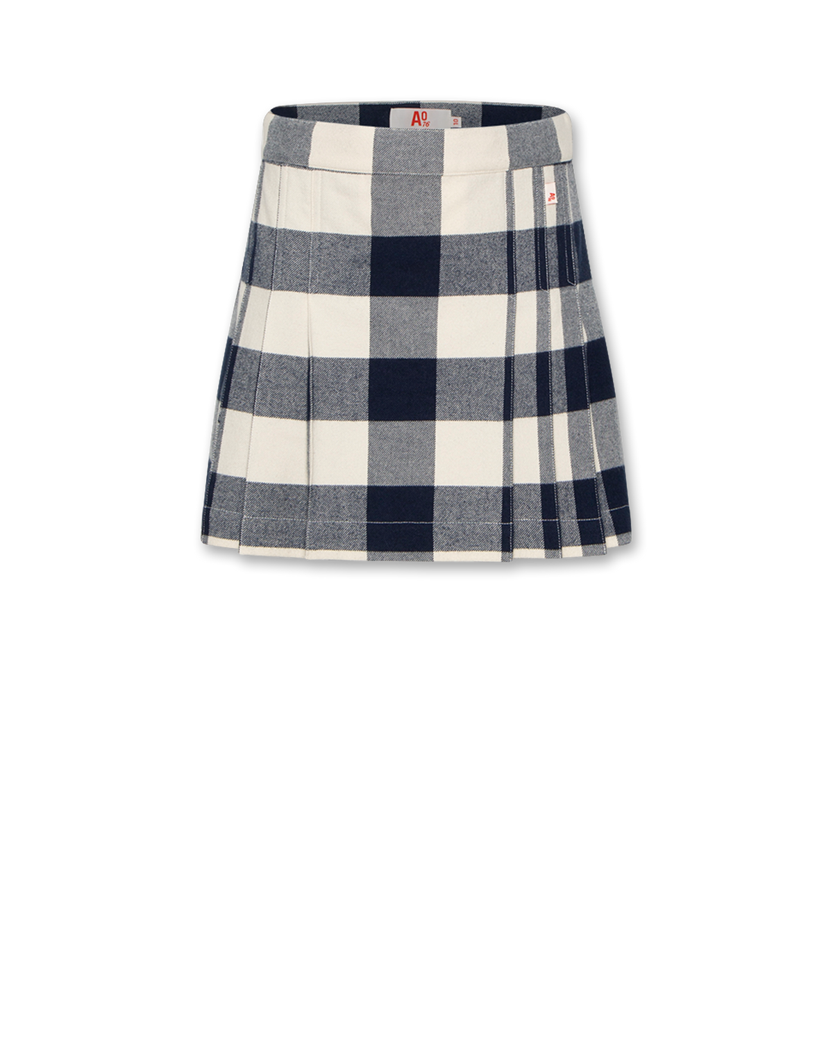 AO 76 CARMELITE GINGHAM MAXI SKIRT