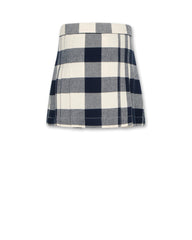 AO 76 CARMELITE GINGHAM MAXI SKIRT