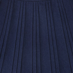 VALENTINA DENIM PLEATED SKIRT
