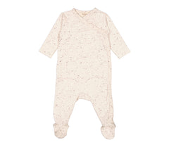 MARMAR 3PC SPECKLED RUBETTA FOOTIE, RUBETTA HAT & BLANKET