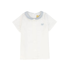 LE BOURDON LINEN COLLAR BLOUSE