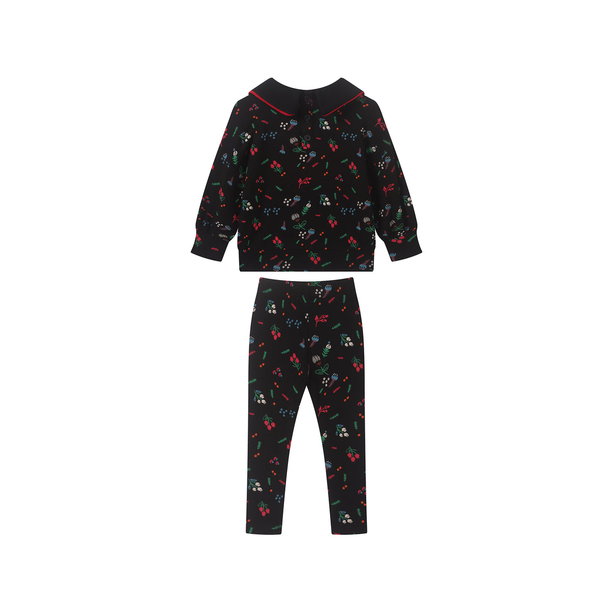 LIMONANA 2PC FLORAL TOP WITH LEGGING SET