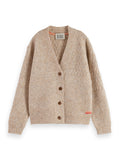 SCOTCH & SODA BLOCKED KNIT CARDIGAN