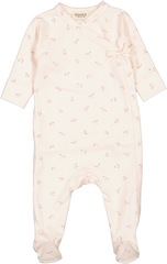 MARMAR 3PC RUBETTA FLORAL PRINT FOOTIE WITH AIKI HAT AND ALIDA BLANKET