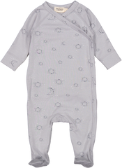 MARMAR 3PC RUBELLO MOON PRINT FOOTIE WITH AIKI HAT AND ALIDA BLNAKET