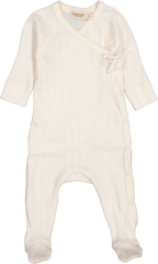 MARMAR 3PC RUBEETA  EYELET FOOTIE W/AIKO HAT & ALIDA BLANKET