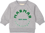 MARMAR THEOS B SWEATSHIRT MARMAR GREEN LOGO