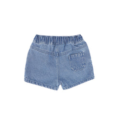 LE BOURDON DENIM POCKET SHORTS
