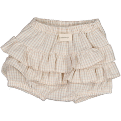 COTTON LITTLE THINGS 2PC CHECKED TOP WITH BLOOMER SET