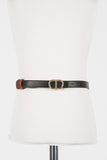 TWINSET OVAL T BUCKLE BELT