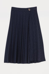 TWINSET LONG PLEATED SKIRT