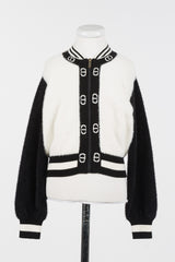TWINSET KNIT CARDIGAN BOMBER