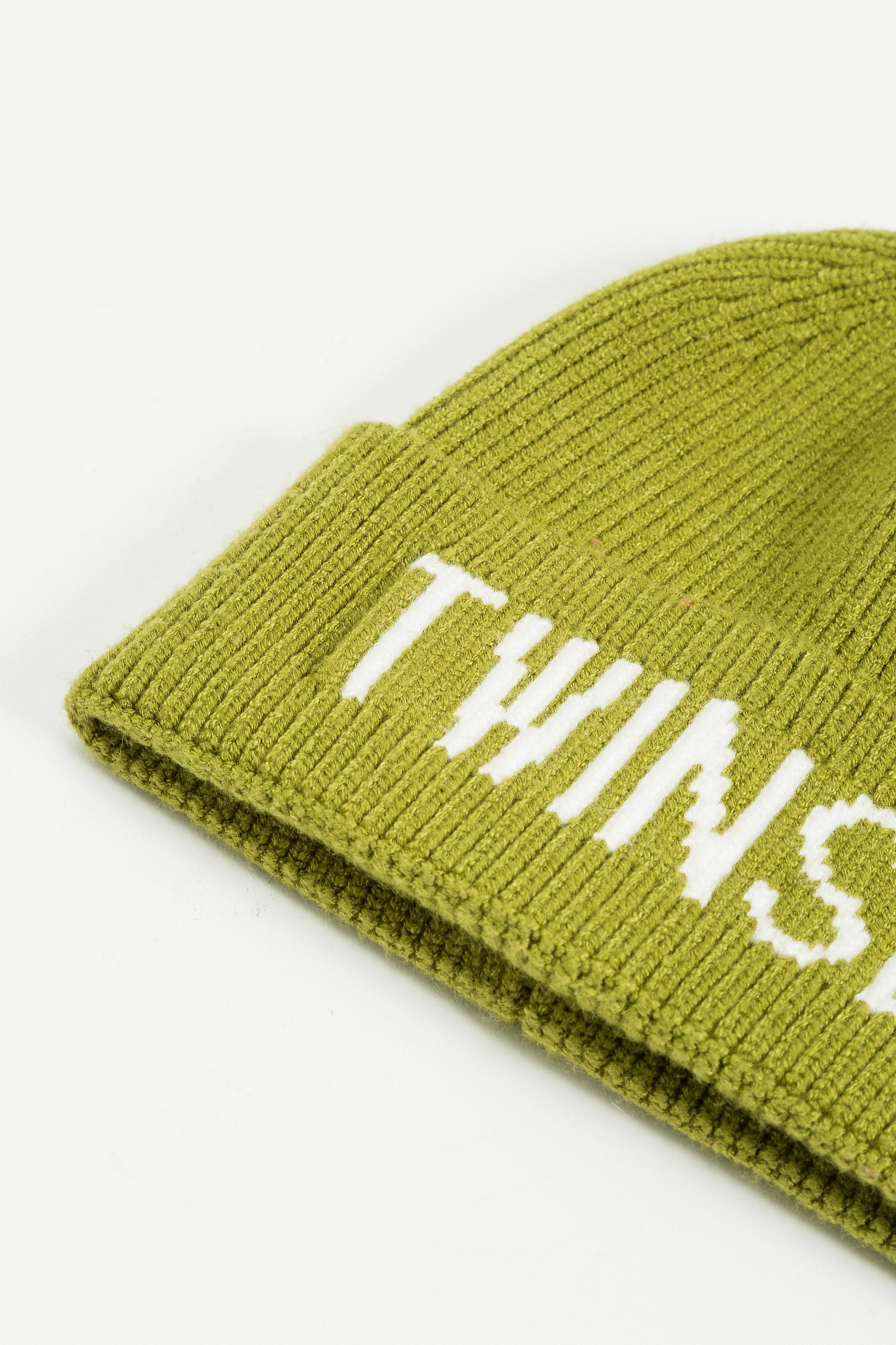 TWINSET LOGO KNIT BEANIE