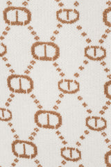 TWINSET OVAL T LOGO KNIT SCARF