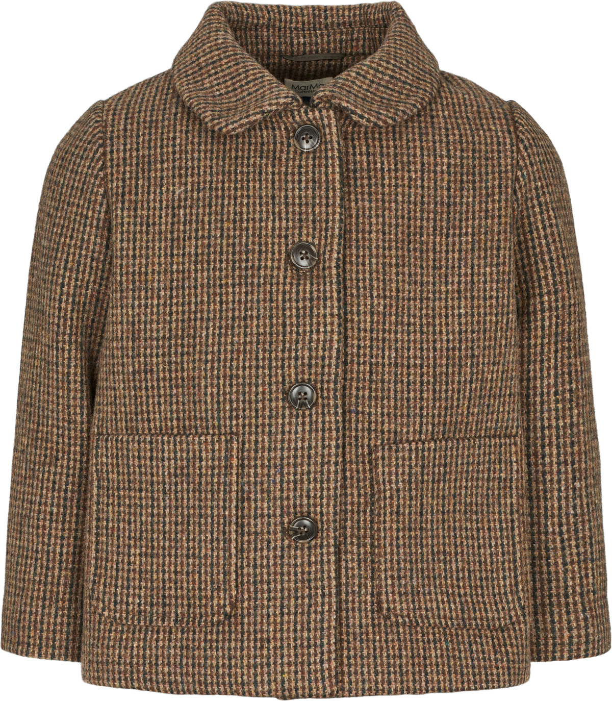 MARMAR OVAL PETER PAN WOOL JACKET