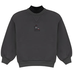 CALLA LILI MOCKNECK SWEATSHIRT
