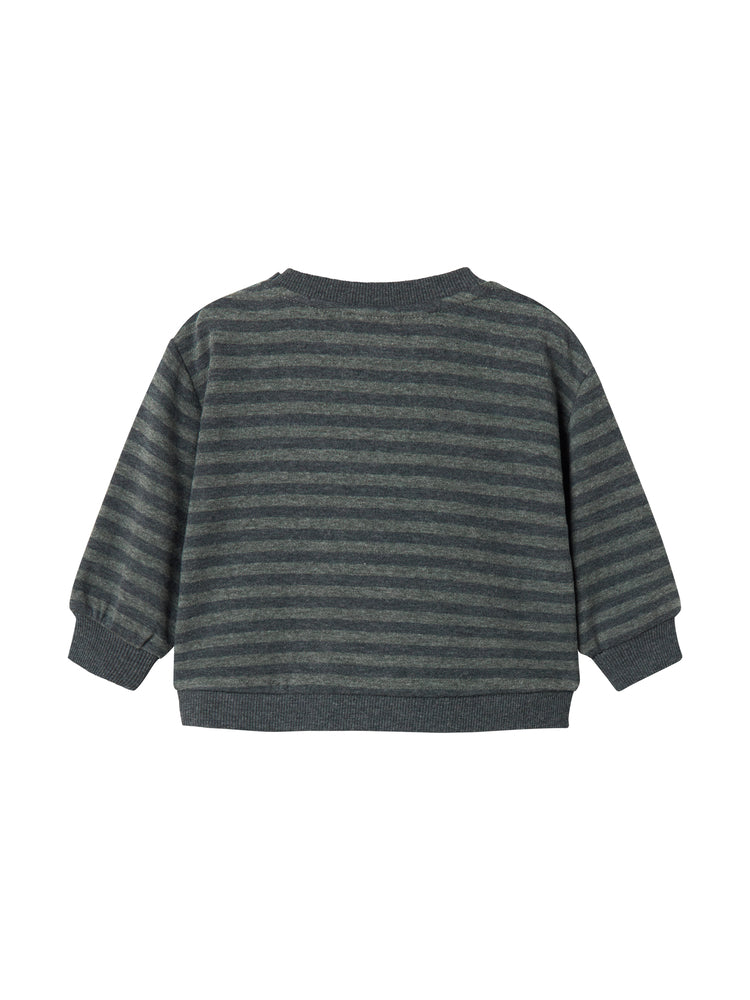 MARMAR STRIPE THANOS POLO SWEATER