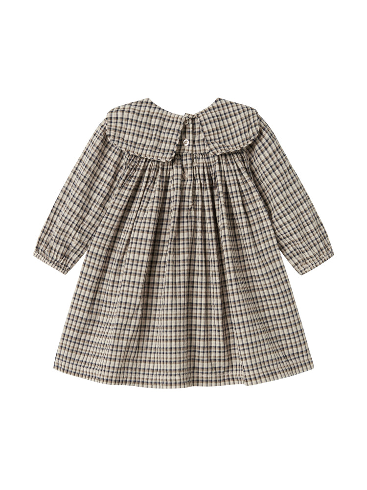 MARMAR PLAID SAILOR COLLAR DULLE DRESS