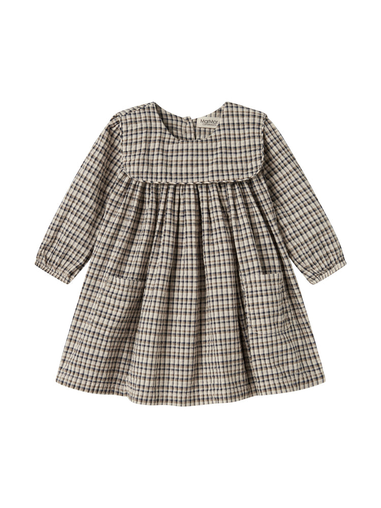 MARMAR PLAID SAILOR COLLAR DULLE DRESS