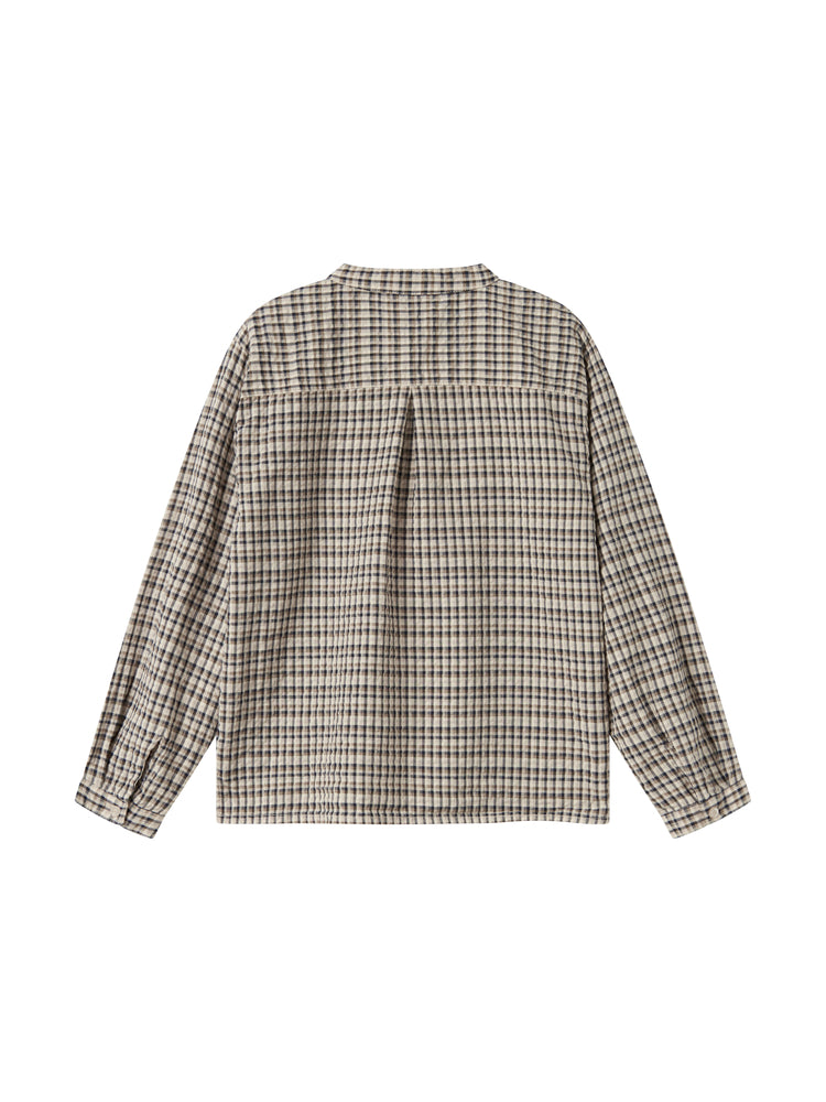 MARMAR PLAID 3 BUTTON TOKYO SHIRT