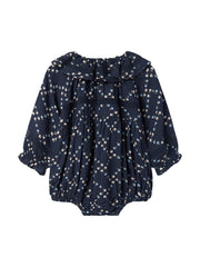 MARMAR FLOWER AND RUFFLE COLLAR RITA ROMPER