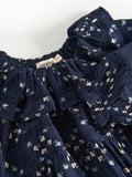 MARMAR FLOWER AND RUFFLE COLLAR RITA ROMPER
