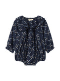 MARMAR FLOWER AND RUFFLE COLLAR RITA ROMPER