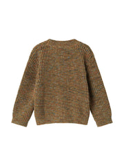 MARMAR KNIT MULTI BRONE KNIT PULLOVER SWEATER
