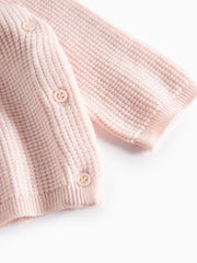 MARMAR 3PC KNIT SET LONG SLEEEVE SIDE BUTTON TOLL TOP WITH PIRO PANTS AND ARLY HAT